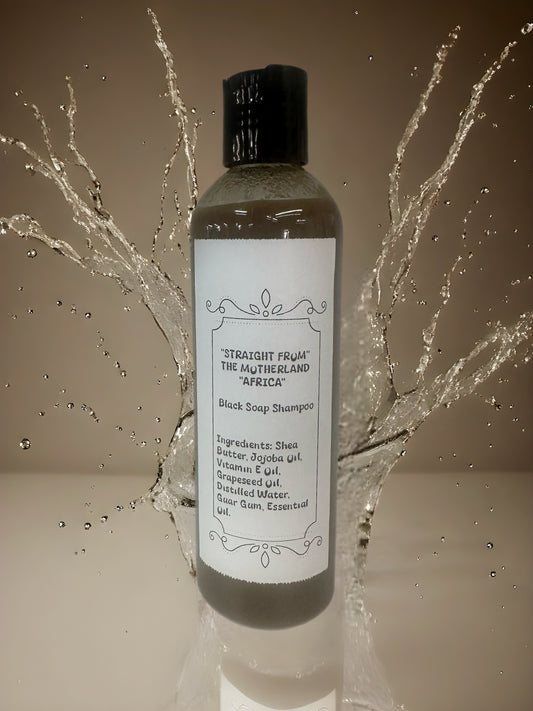 Straight From The MotherLand Africa Black Soap Shampoo
